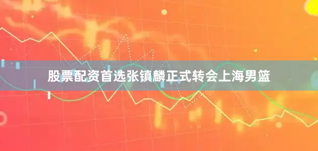 股票配资首选张镇麟正式转会上海男篮