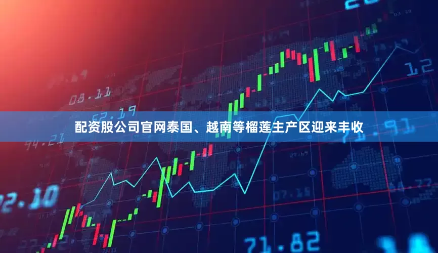 配资股公司官网泰国、越南等榴莲主产区迎来丰收